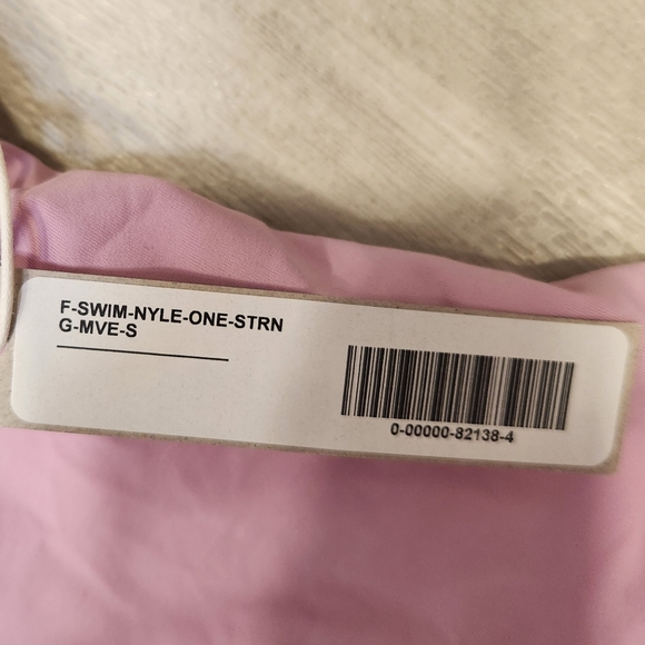 Everlane swimsuit women's S lilac mauve one piece The String swimwear summer new - Picture 7 of 8